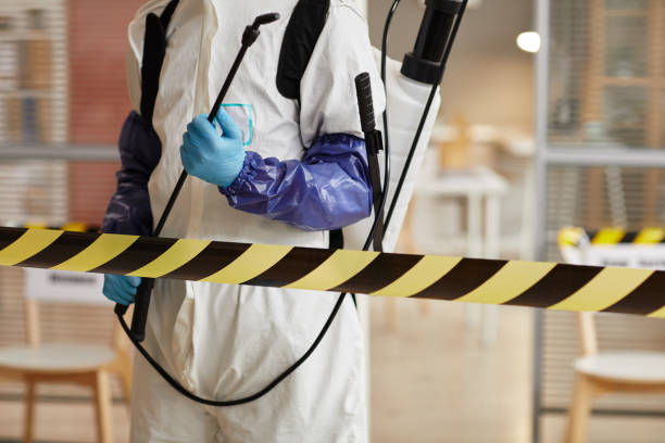 Professional Sewage Cleanup technician working in Plainville, GA